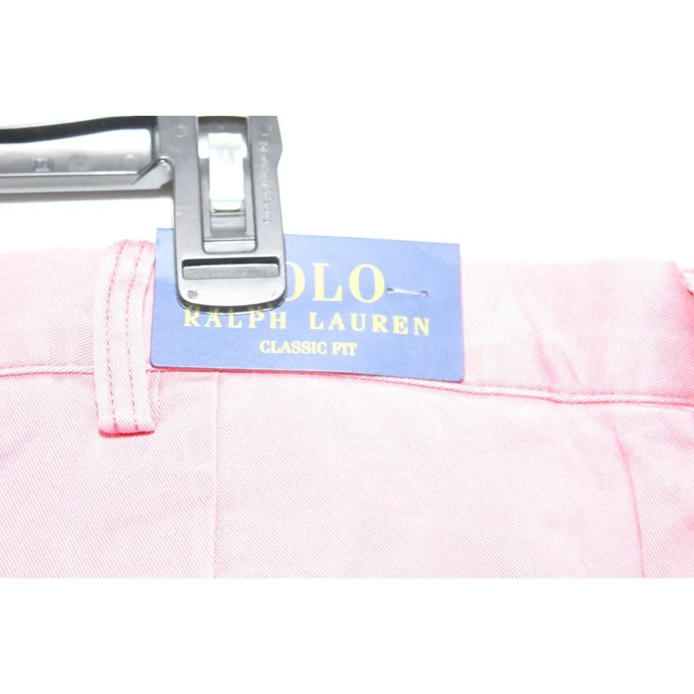 NWT Polo Ralph Lauren Classic Fit Chino Pants Berry Men's Size 46 B x 30 H14459 - Picture 5 of 12